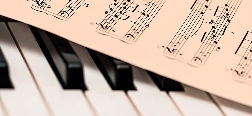 partition piano