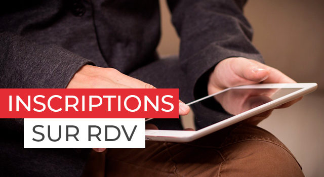 Prenez rendez-vous en ligne pour vous inscrire S'inscrire sur rendez-vous à l'académie de Nivelles